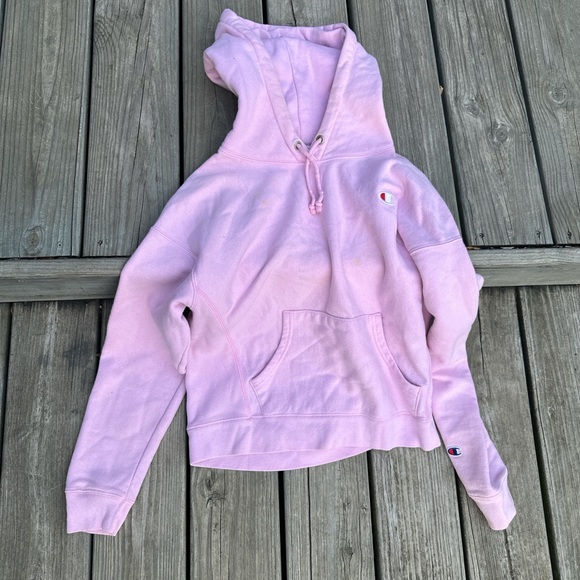 Champion Tops - Champion Women's Light Pink Hoodie‎